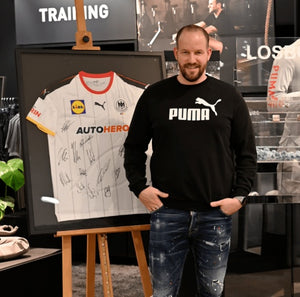 Trikotrahmen beim PUMA