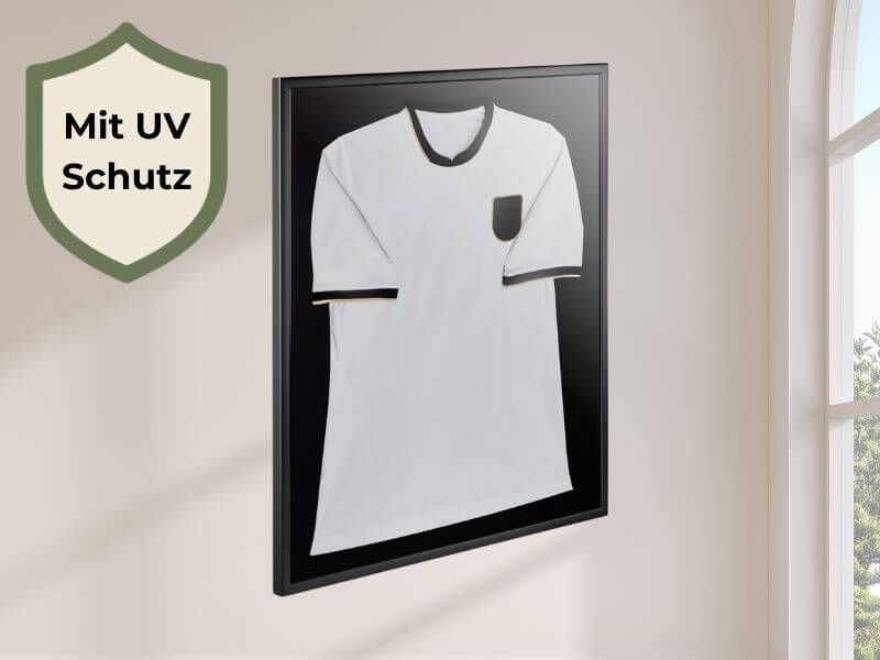 UV-Schutz für Trikotrahmen gegen Ausbleichen