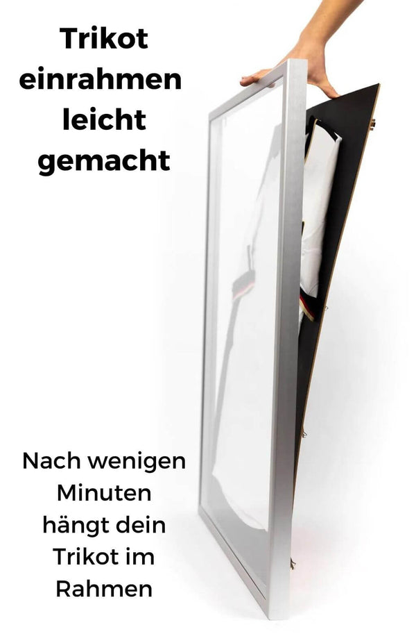 Trikotrahmen Wechselrahmen öffnen