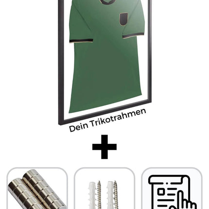 Trikotrahmen Premium Alu Lieferumfang
