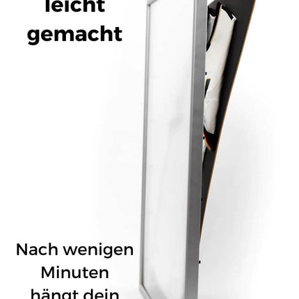Trikotrahmen Wechselrahmen öffnen